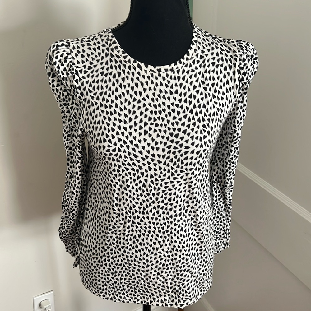 EUC heart print top
